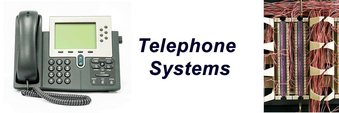 Telephone systems installation supply repair service