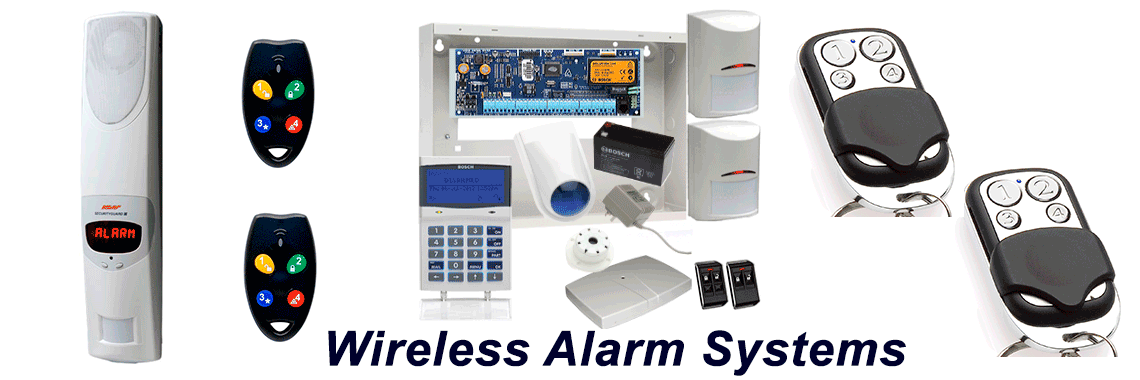 Wireless Alarm Systems installation, supply repair service