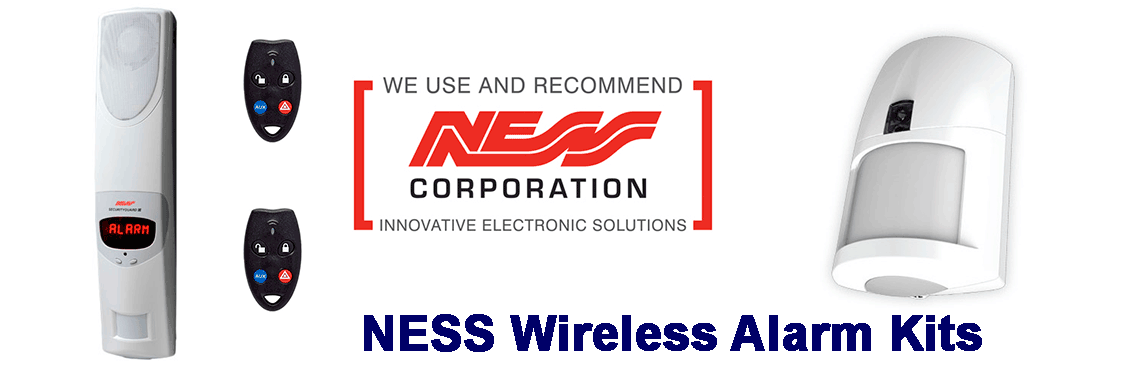 NESS Wireless Security Systems supply and installation